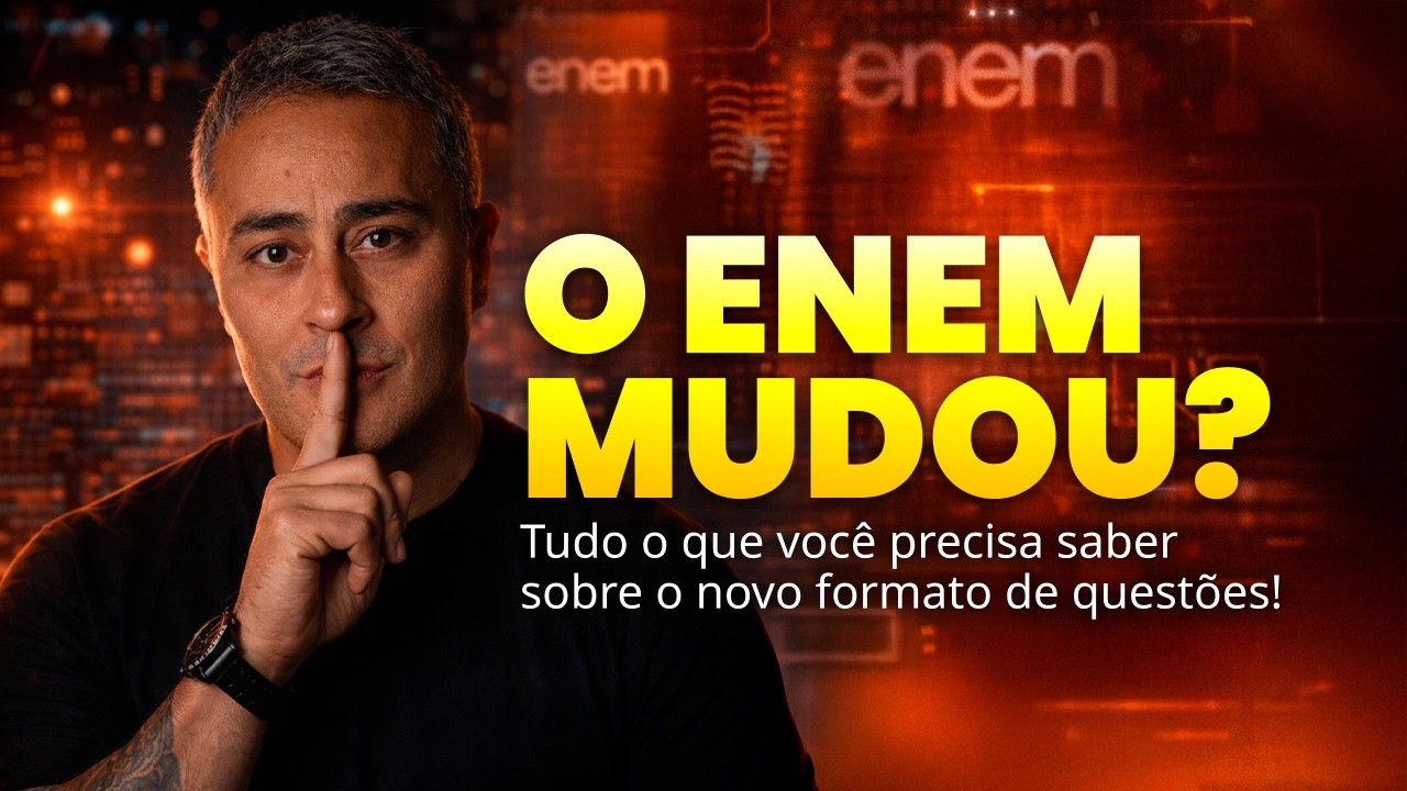 ENEM 2026: O QUE MUDOU NAS QUEST&Otilde;ES? Entenda o Testlet (e como se preparar)
