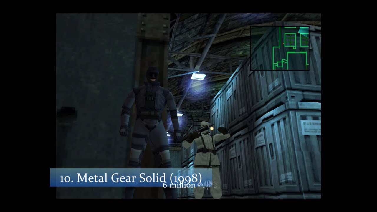 The Top 100 Selling PS1 Games ... in 10 minutes