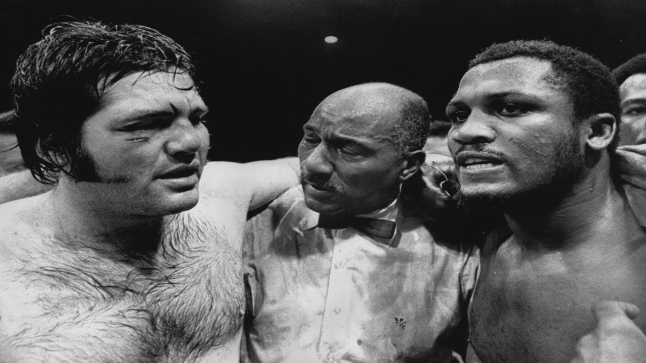 Joe Frazier vs Ron Stander - Highlights (Frazier BATTERS Stander)