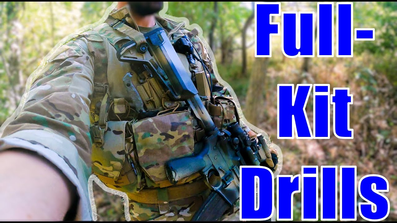 Running Drills With A Split Rig (Tracer Tactical Stout Scout)