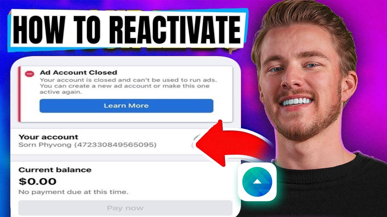 Как повторно активировать закрытый рекламный аккаунт в Meta Ads Manager (2025)