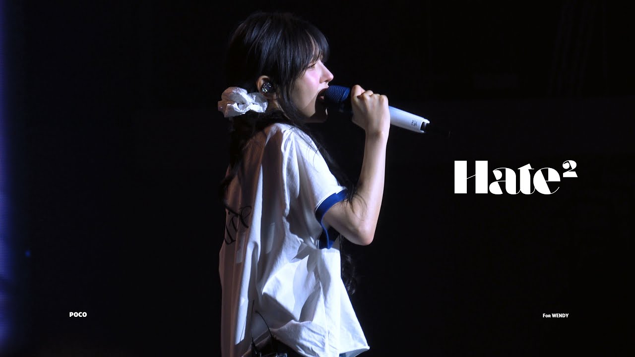 [4K] 250921 W:EALIVE in SEOUL | Hate² 앵콜 | 웬디 WENDY