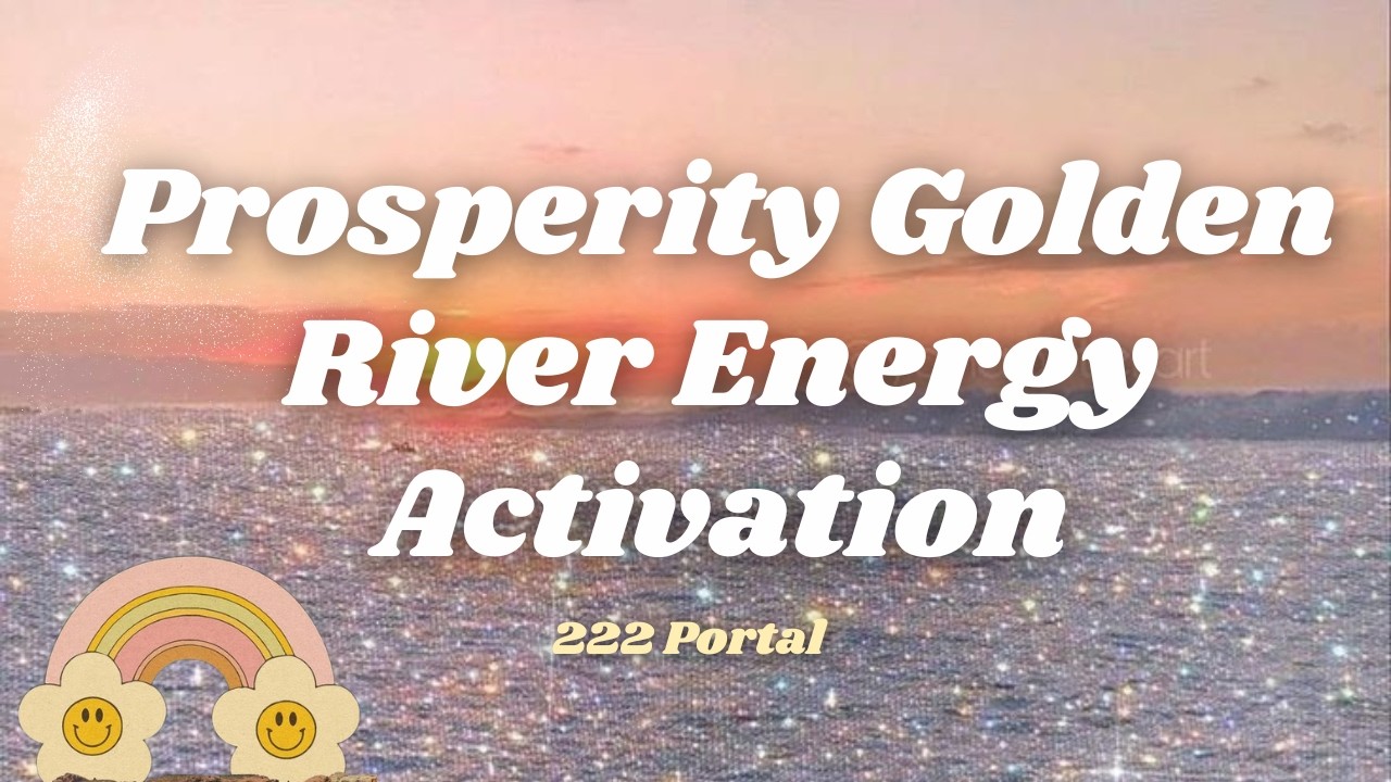 ✨ PROSPERITY GOLDEN RIVER ENERGY ACTIVATION | 222 Portal Transmission ✨