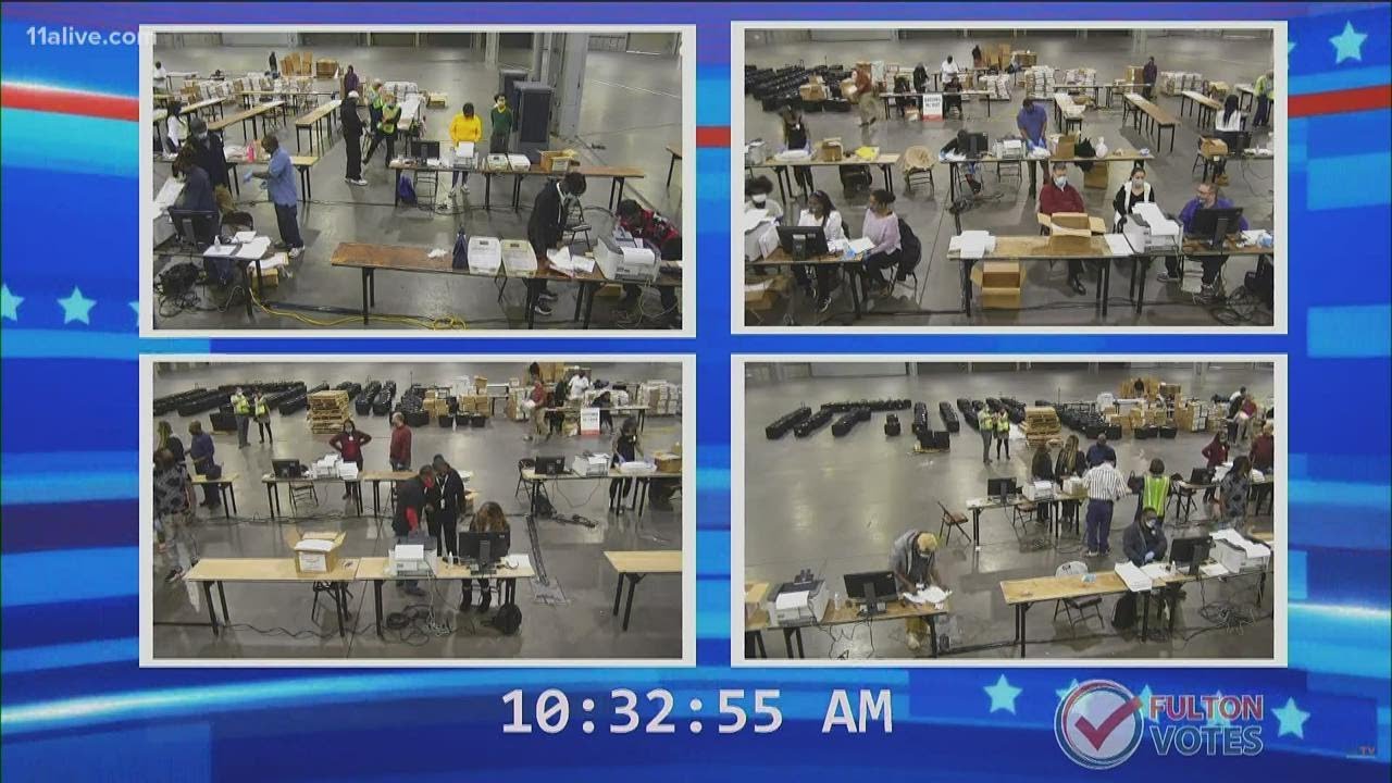 Fulton County begins recounting ballots