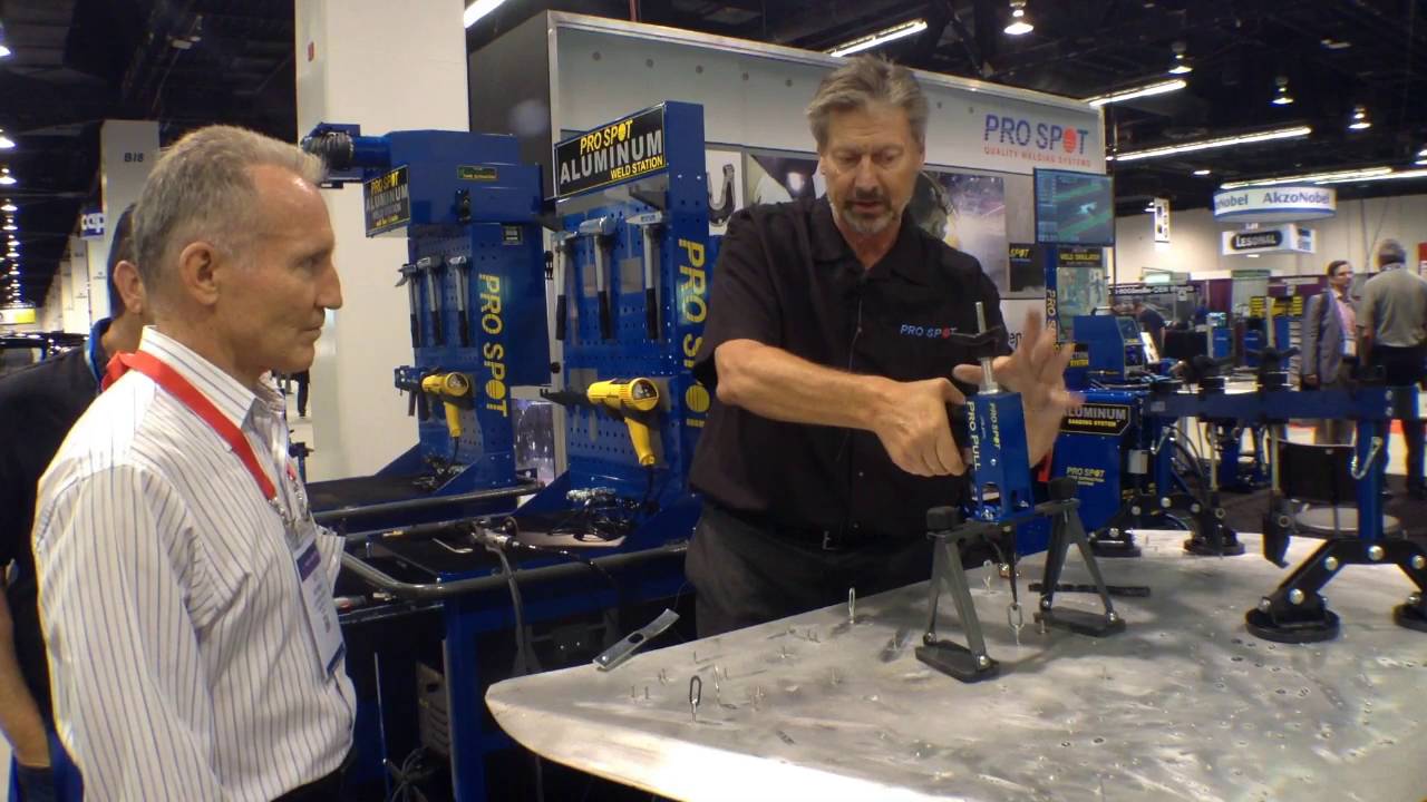 PRO SPOT DEMOS ALUMINUM DENT REPAIR USING AL-5