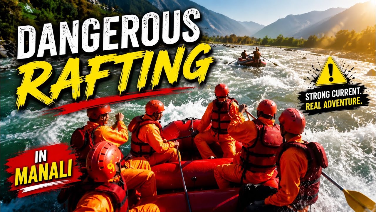 Rafting gone wrong ❌  || KASOL & MANALI TRIP 