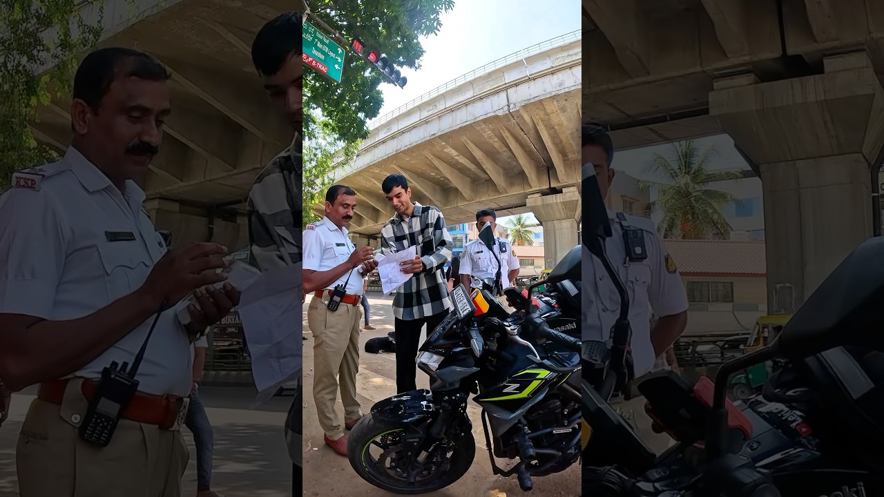 Bengaluru Police & Z900🚀😂