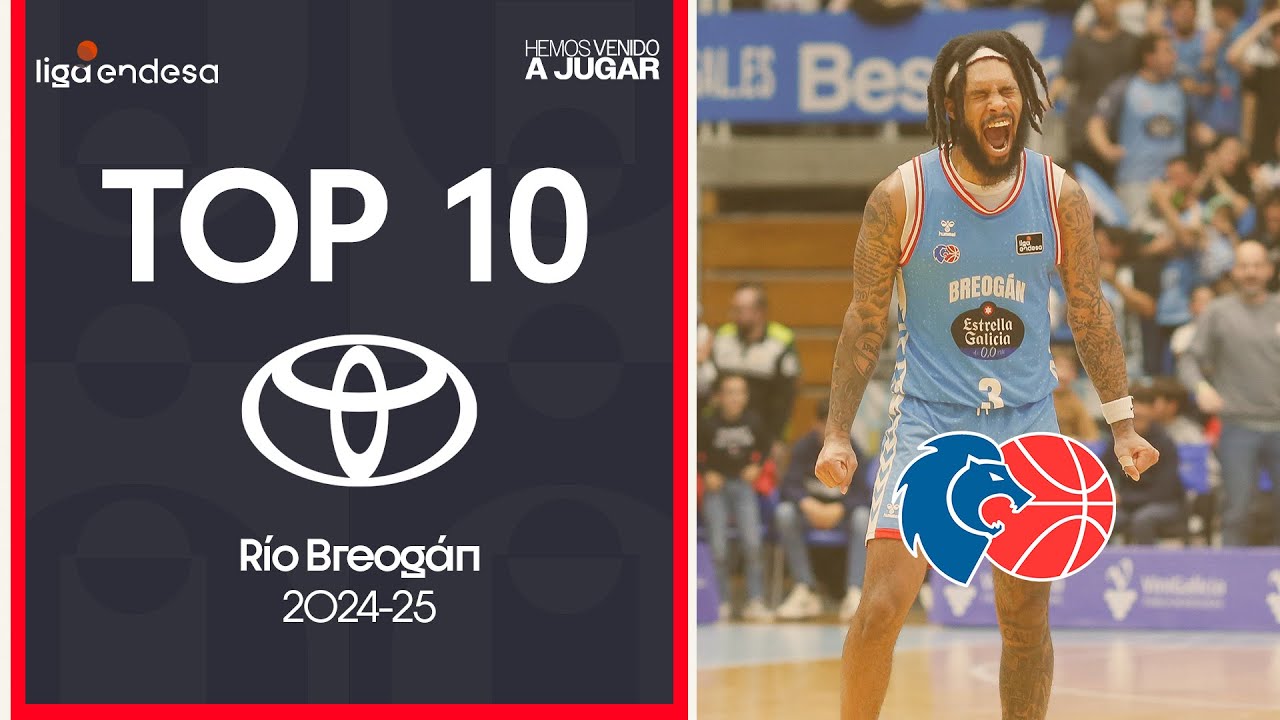 Top10 Toyota: Las Mejores Jugadas de Río Breogán | Liga Endesa 2024-25