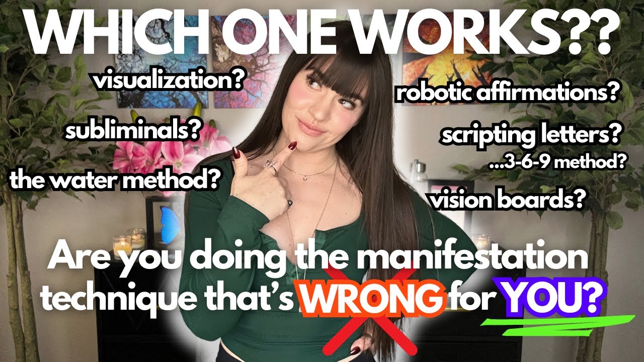 You're about to find the manifestation technique that will work for YOU... (Techniques 101)