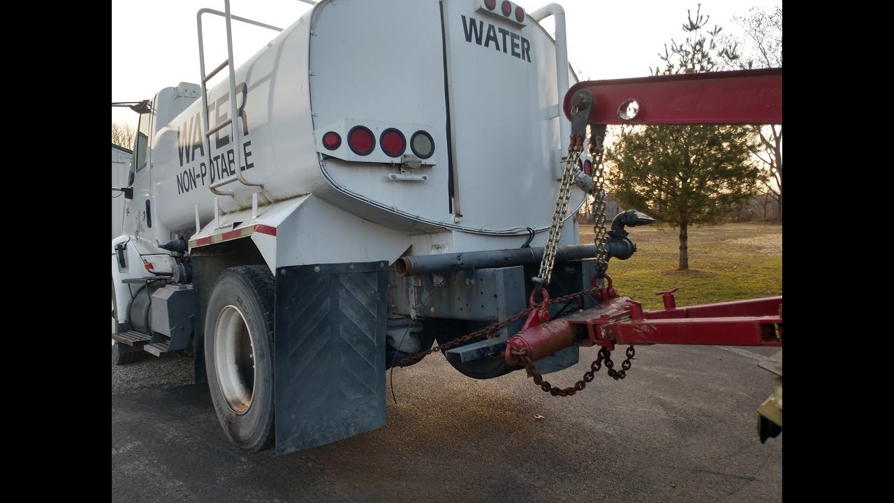 TAKING A WATER TRUCK APART