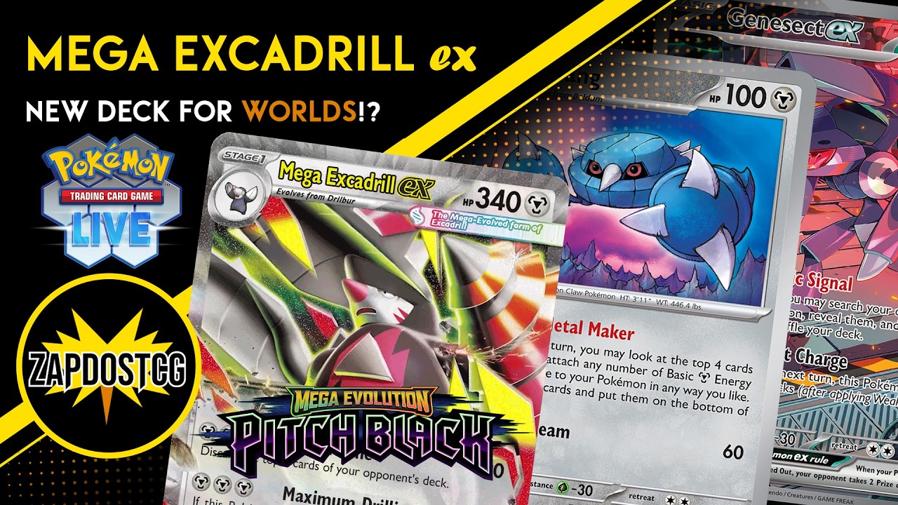 Mega Excadrill ex Deck Is ABSOLUTELY BROKEN! Better than I thought...