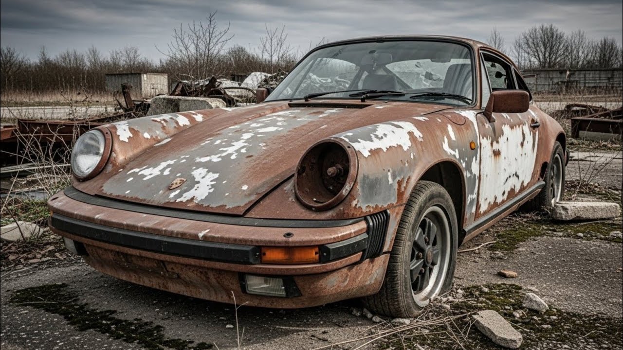 ASMR Car Restoration! Full Restoration of Abandoned 1987 Porsche 911