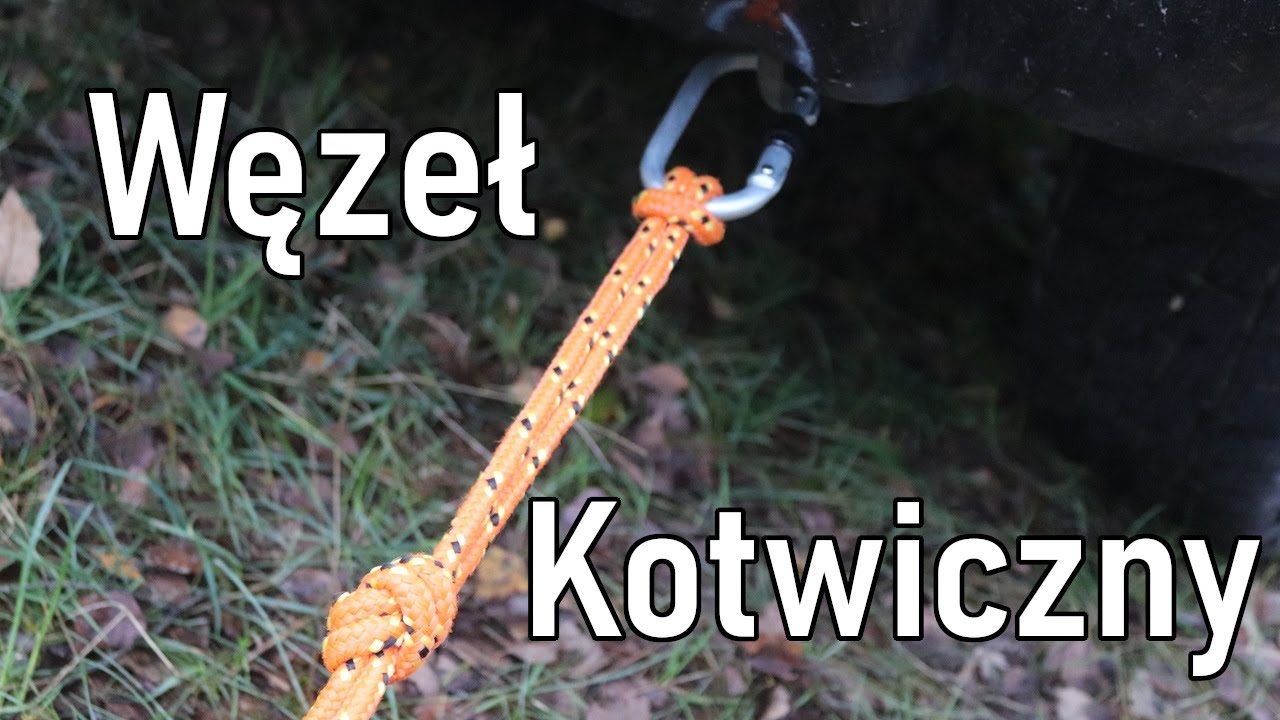 Węzły biwakowe [13]- Węzeł kotwiczny