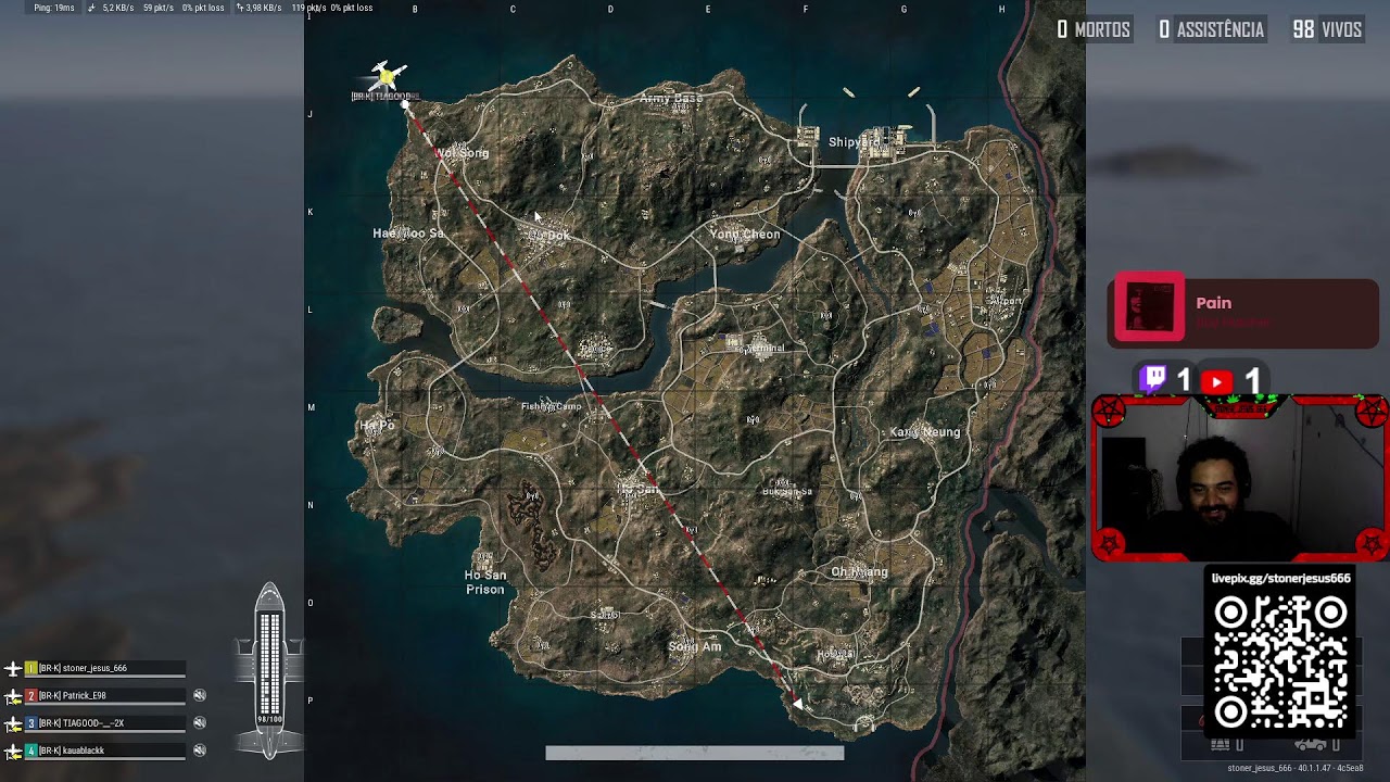O MAIS MALUCO ESTA DE VOLTA #tpp #pubg #fpp