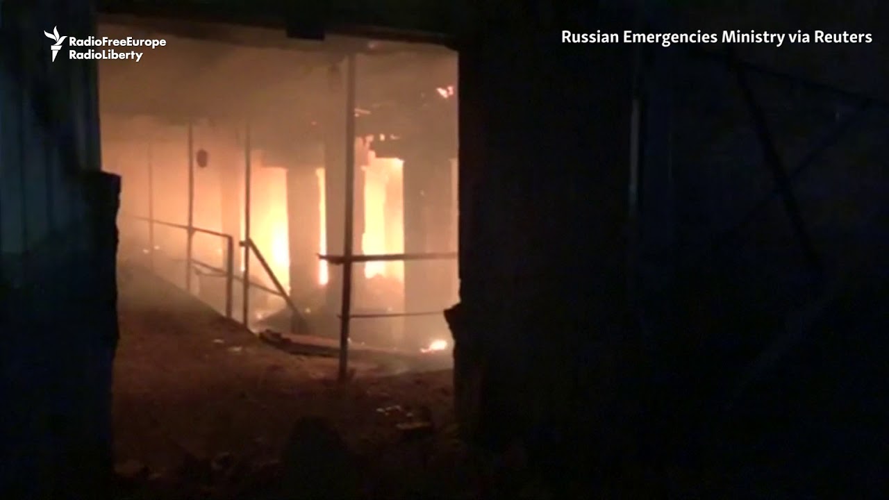 Factory Fire In Southern Russia Kills Firefighter