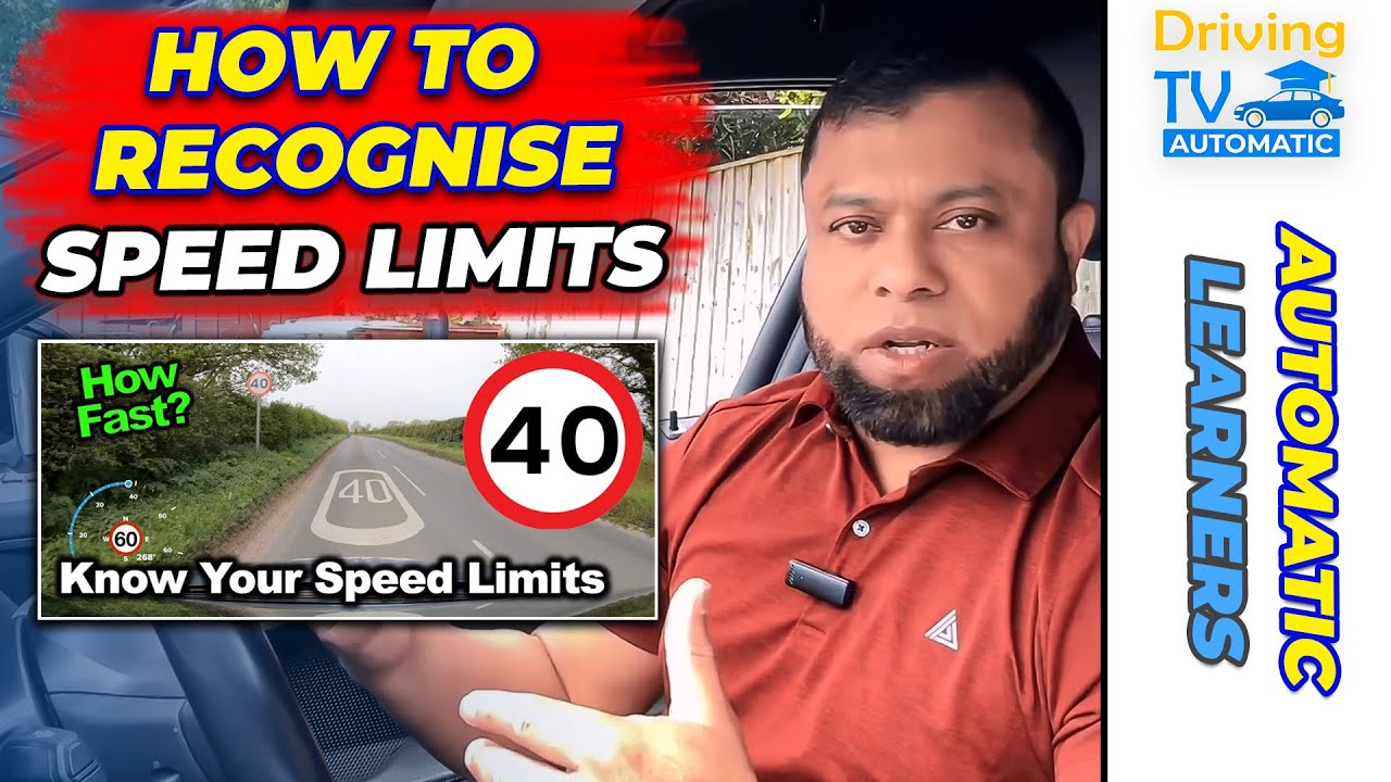 This Is How You Know The SPEED LIMIT Of The Road || Learn To Recognise Speed Limits