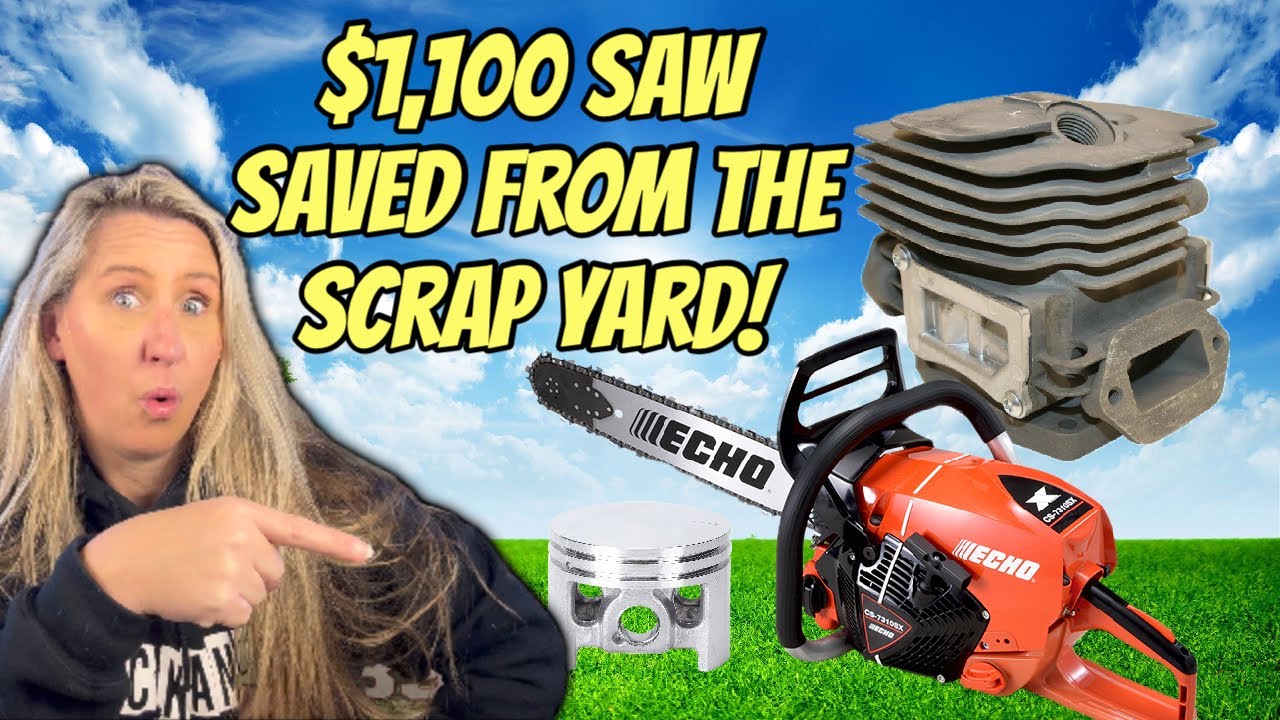 Chainsaw Catastrophe! Piston & Cylinder Swap After Spark Plug Disaster!