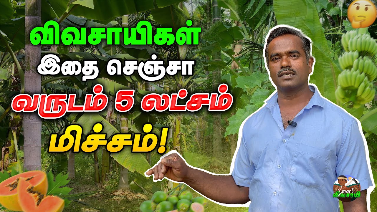 நிஜமான சுபாஷ் பாலேக்கரின் கனவு தோட்டம் - தலைவாசலில் தலைசிறந்த விவசாயி | Smart Vivasayi