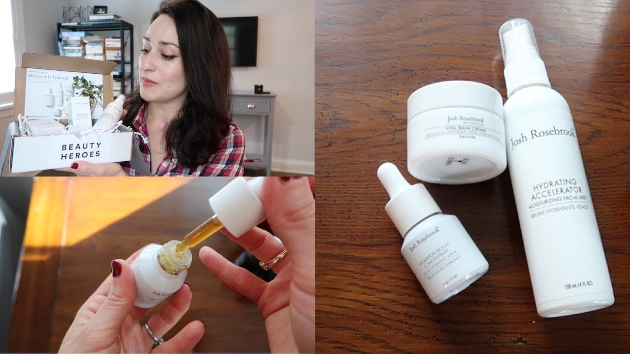 October Beauty Heroes Review // A New Release from Josh Rosebrook (Hydration Boost Concentrate)
