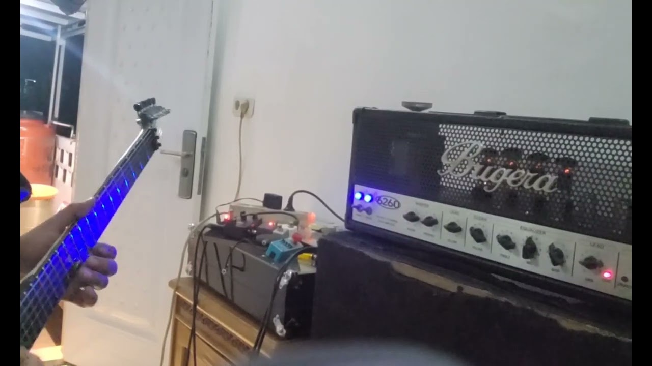 Sound Gitar Metal sederhana ,tanpa tweaking eksternal pure dari Amplifier tabung Lawas Bugera 6260 