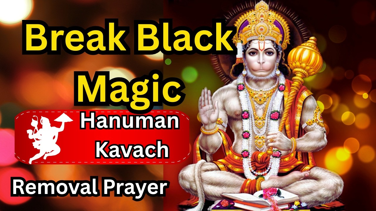 Break Black Magic with Powerful Hanuman Kavach #hanumankavach #hanumanchalisa