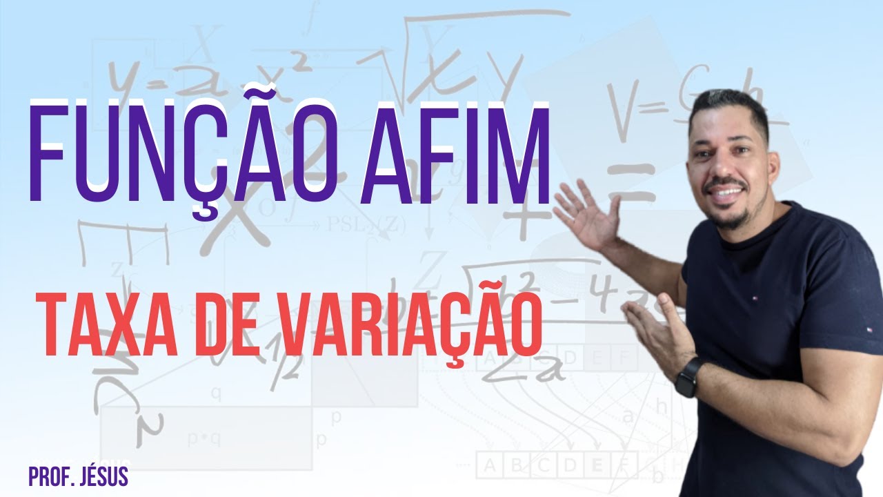 Taxa de Variação da Função Afim