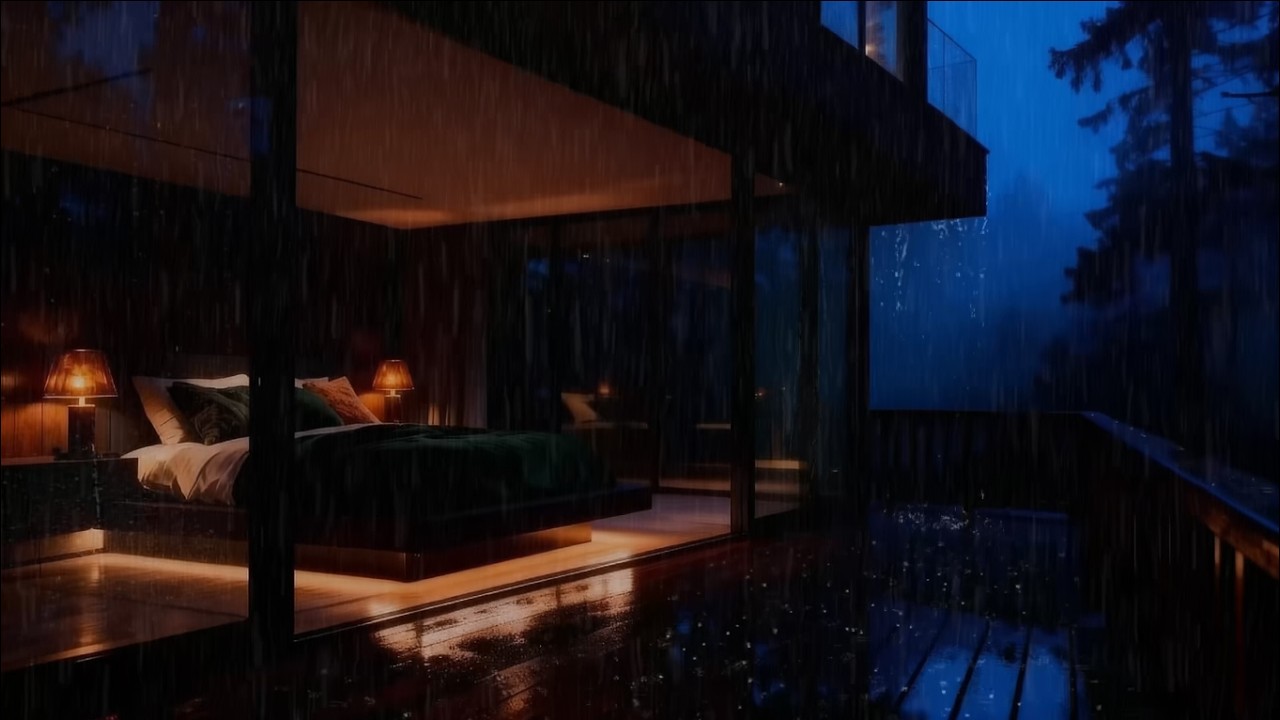 Calm Your Mind with Peaceful Rain and Fall Asleep Quickly｜Rain ASMR for Insomnia & Sleep