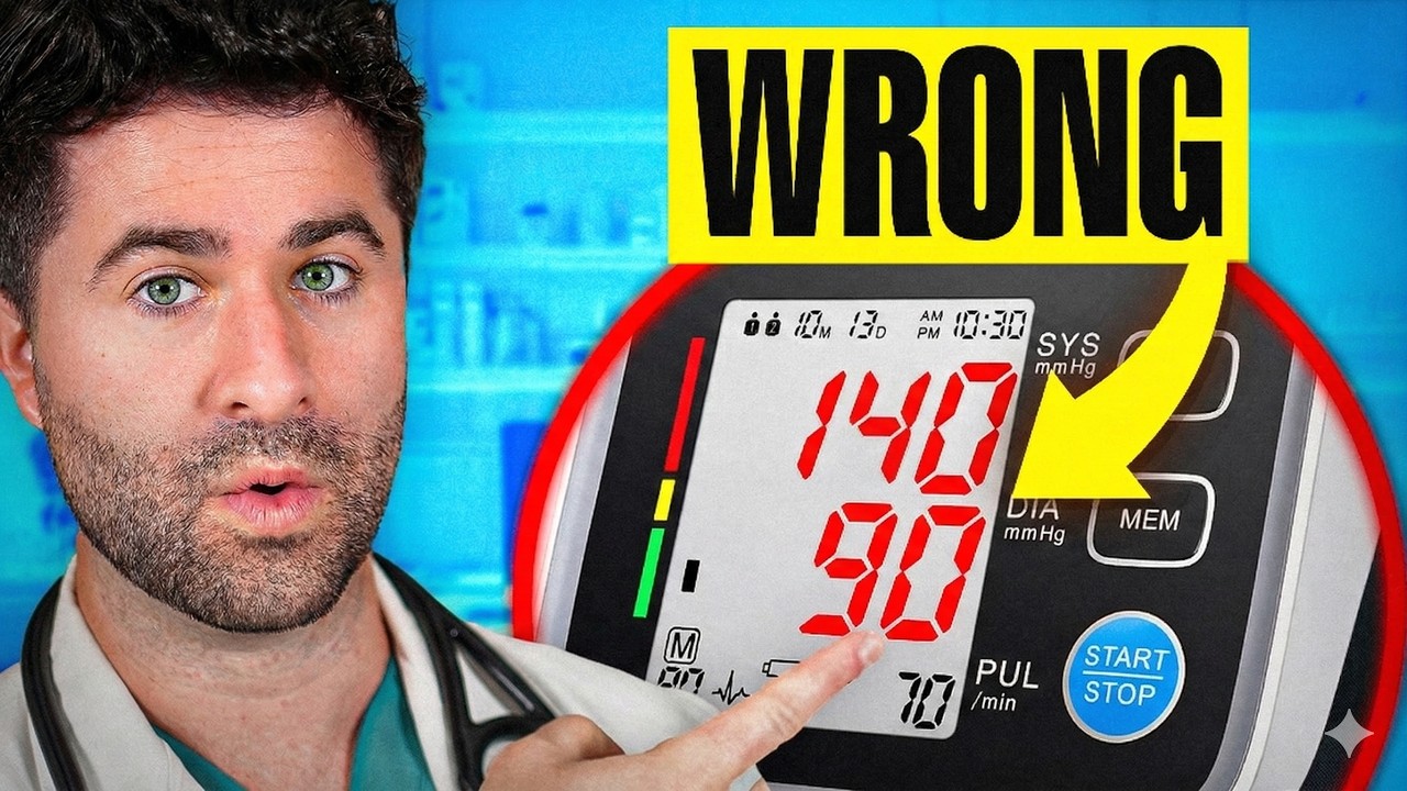Your Home Blood Pressure Monitor Is WRONG (How To Fix It)
