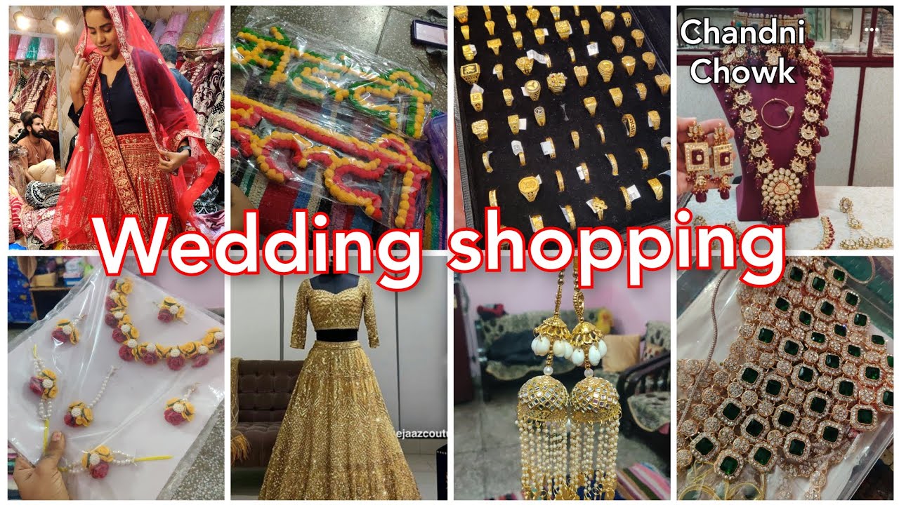 My Wedding Shopping At Chandni Chowk Delhi. ❤️ 20.02.23 !