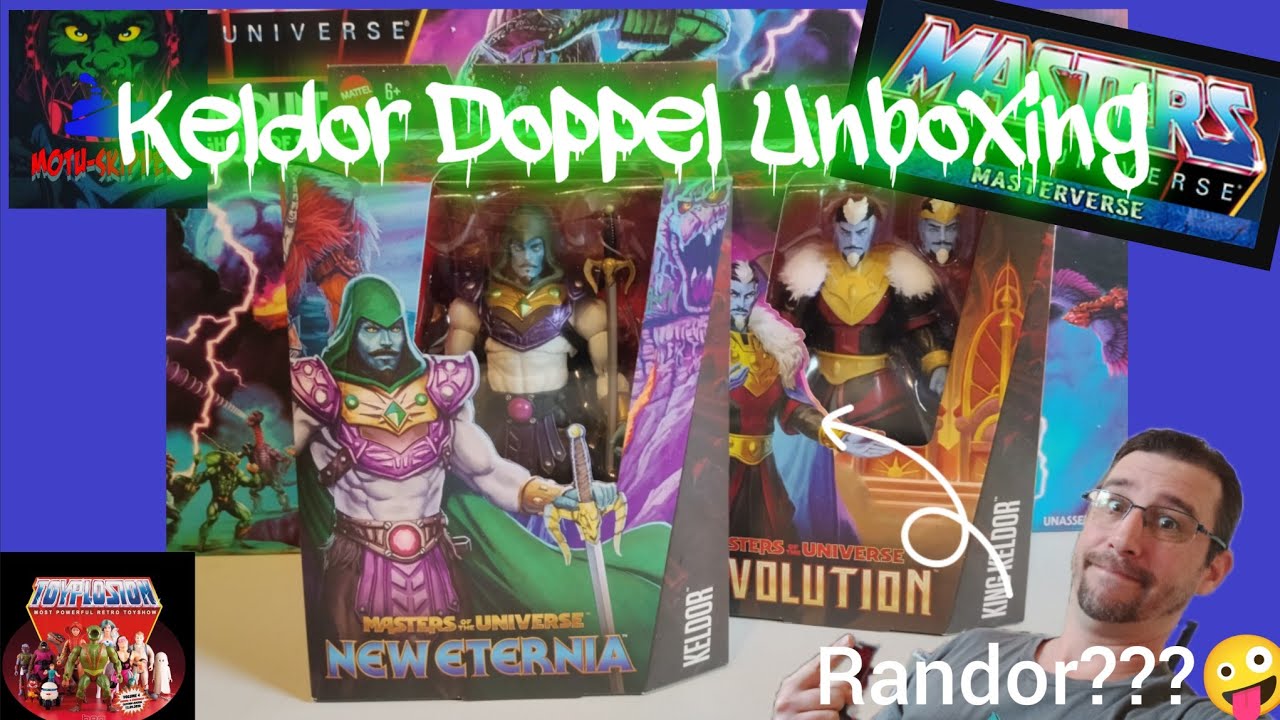 MotU New Eternia Keldor+ noch ein Keldor Unboxing=Doppel Unboxing 😅😎👍⚓