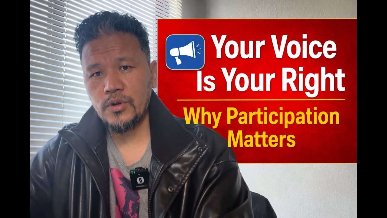 Your Voice Is Your Right — Why Participation Matters