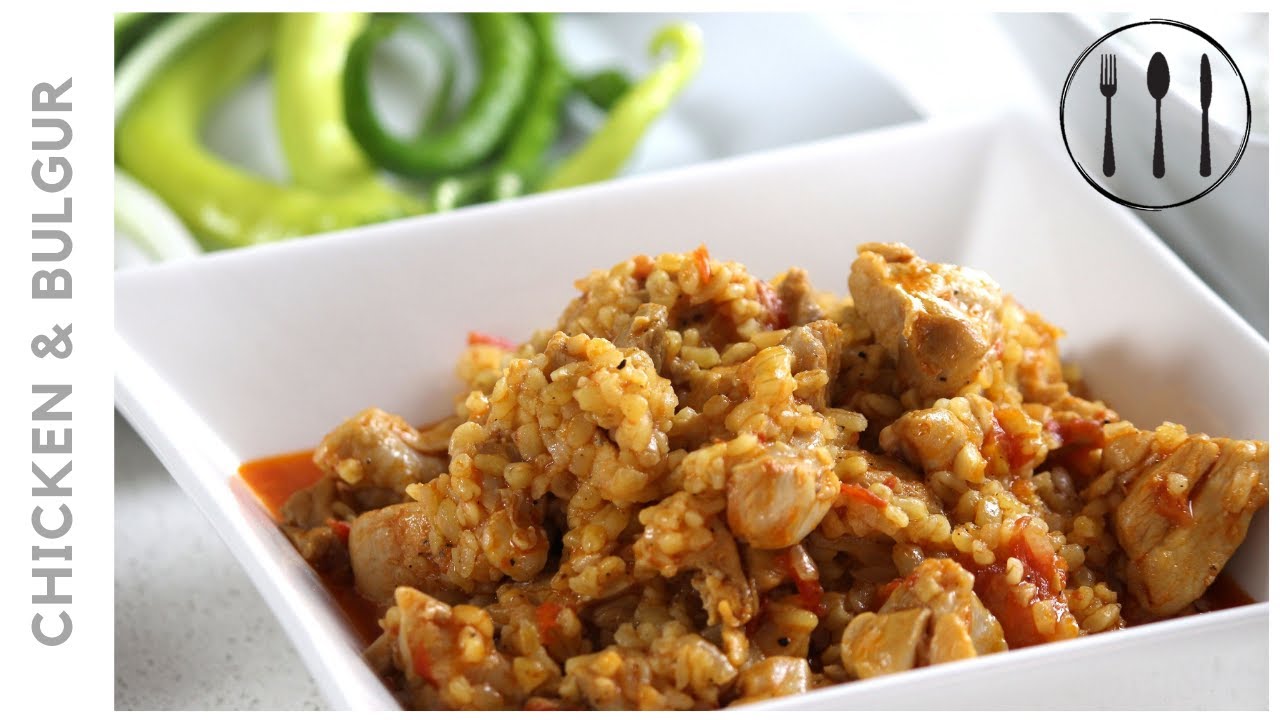 Mediterranean Style Chicken and Bulgur | Family Meal Ideas | Minimal Kitchen