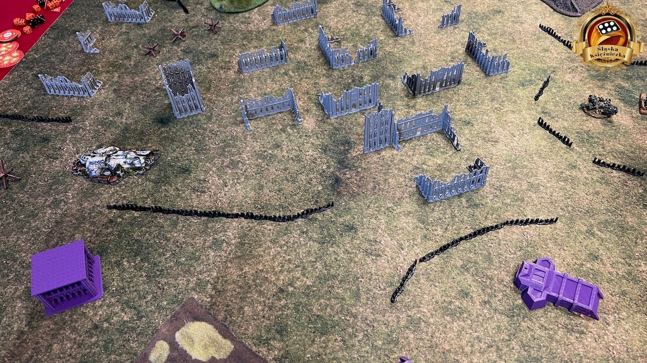 Epic Armageddon - Necrony vs  Space Squats (2500 pts). Nadworny Malarz vs Ja