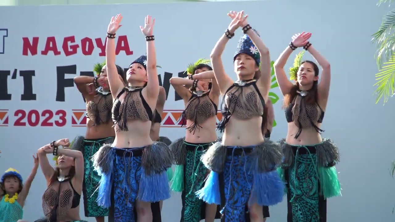 jst NAGOYA HAWAII Festival 2023 テマラマタヒチ