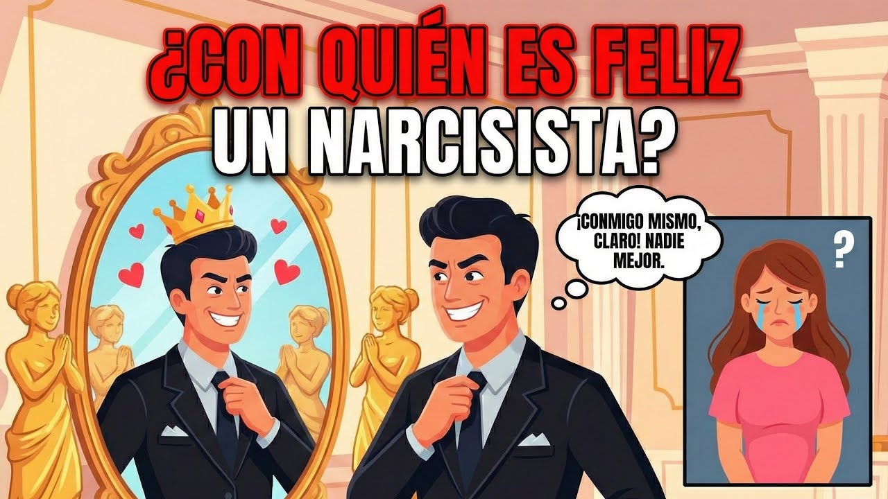 ​🤯 ¿Con quién es feliz un Narcisista? La cruda realidad que no ves en sus fotos.