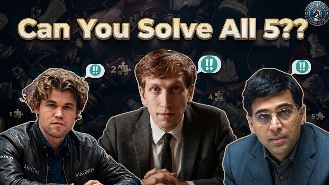 You Can’t Solve All 5 Chess Puzzles (Prove Me Wrong!)