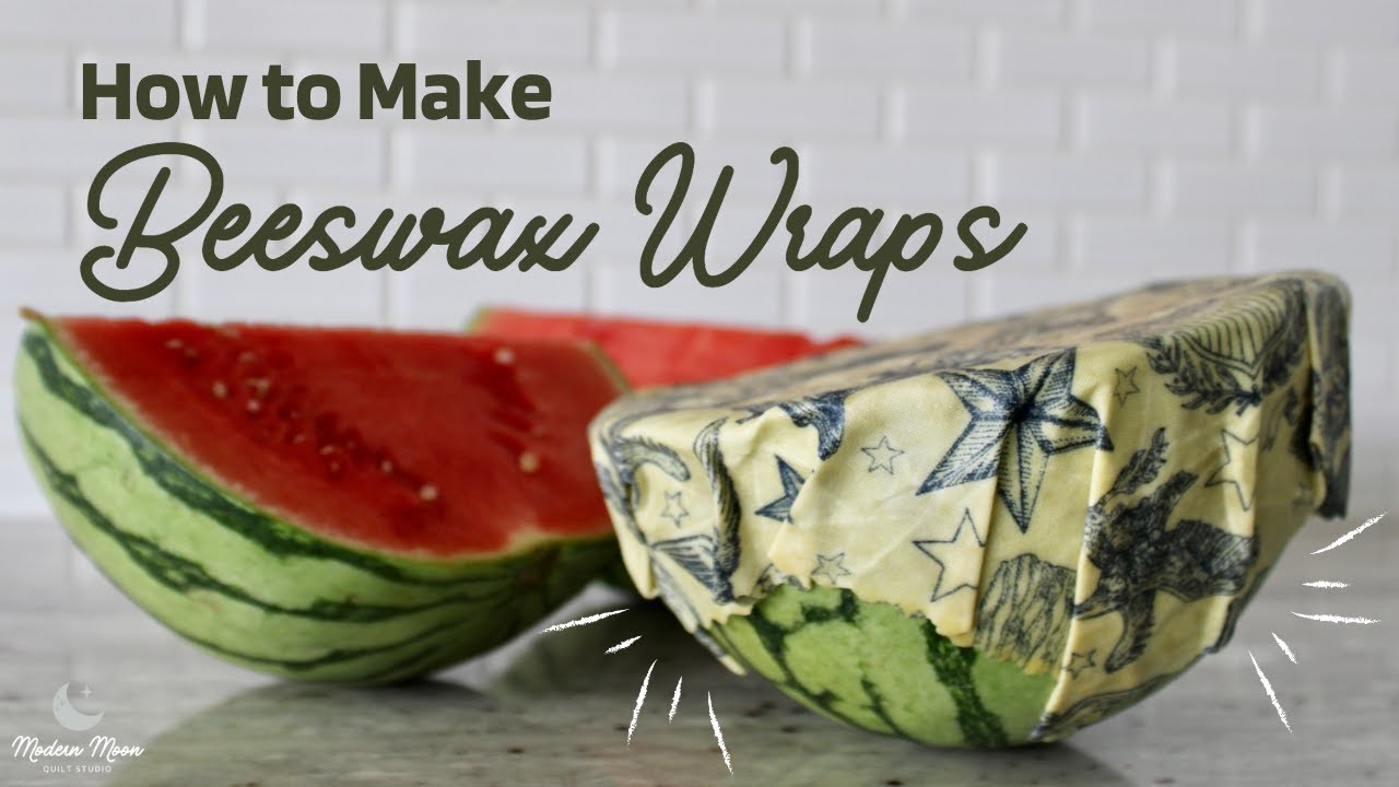 How to Make Reusable Beeswax Wraps