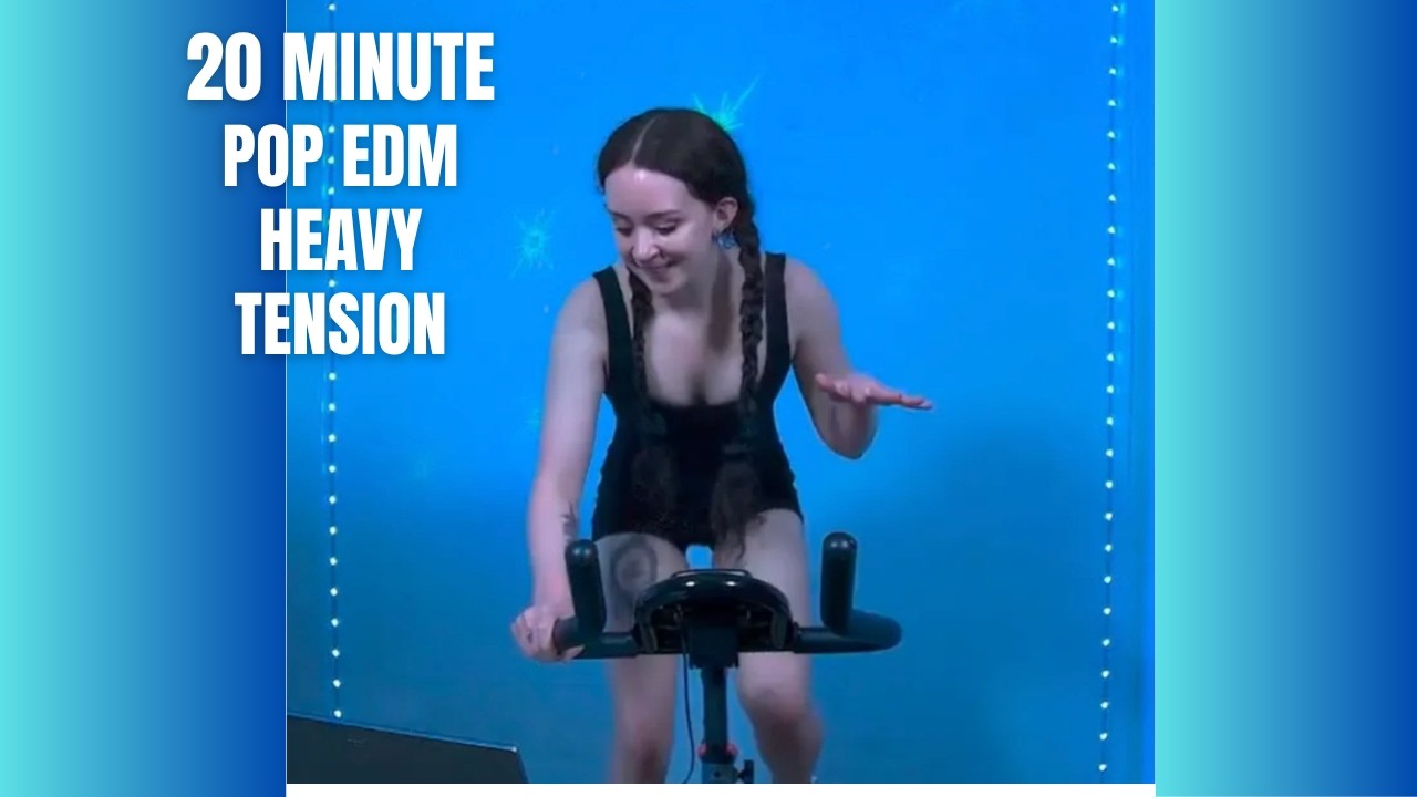 20 Minute Dance Cycling Workout | Pop EDM Ride | #5