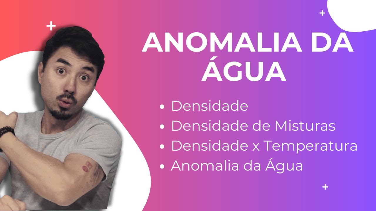 Anomalia da Água e Densidade