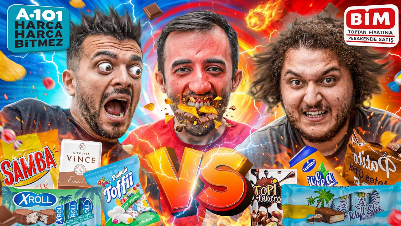 BİM vs A101 ABUR CUBURLARINI DENEDİK 2 ! w/@bicimali