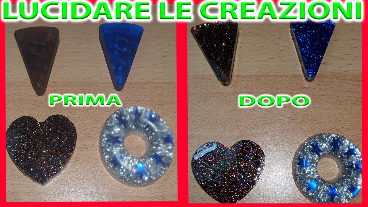 Come lucidare le creazioni in resina in modo semplicissimo!!!(RISULTATO ECCEZIONALE!!!) | ARTCLAUDE
