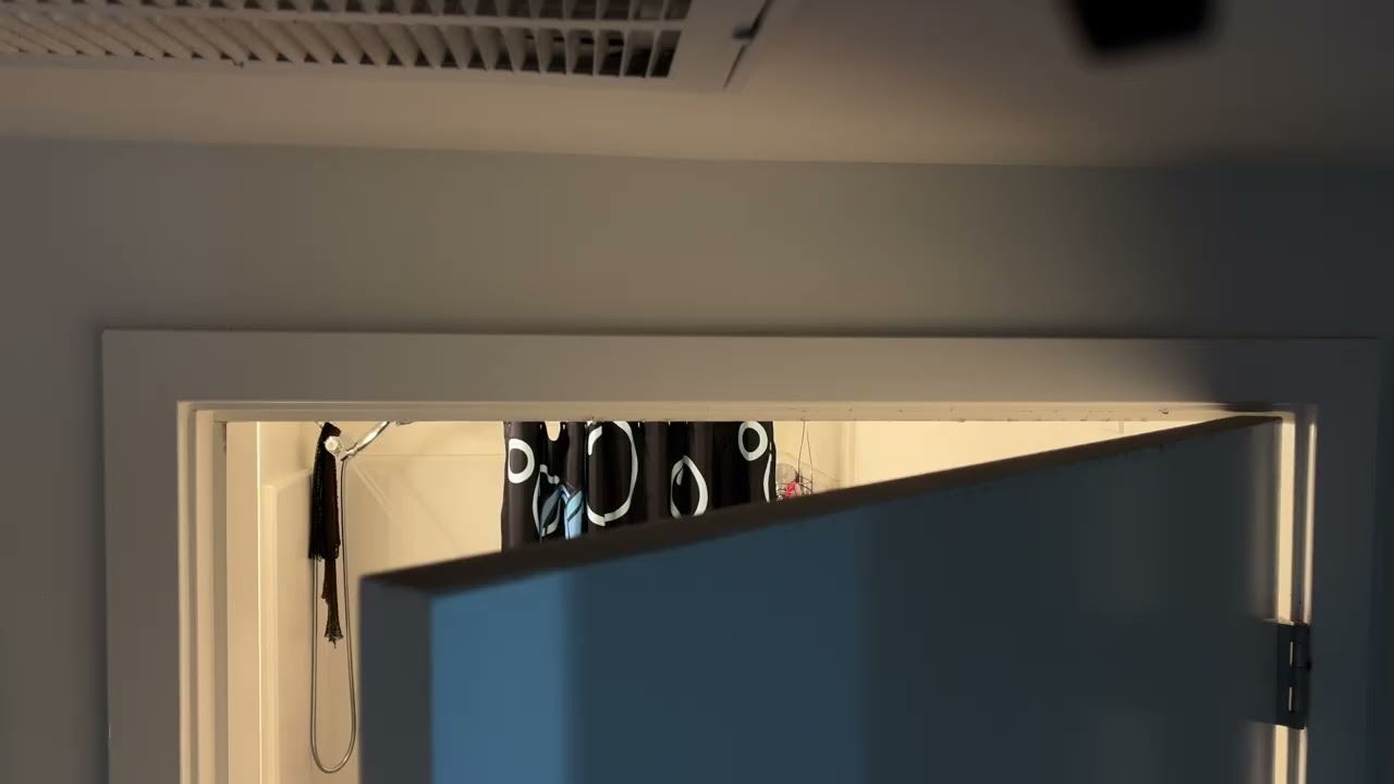 Sleep behind the bathroom door while listening to shower sounds | White Noise for sleeping