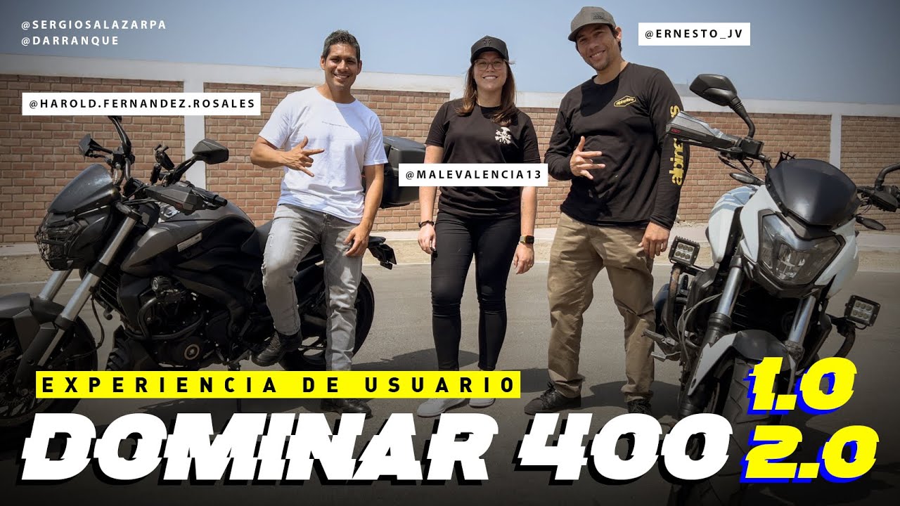 Experiencia de Usuario #dominar400 1.0 y 2.0