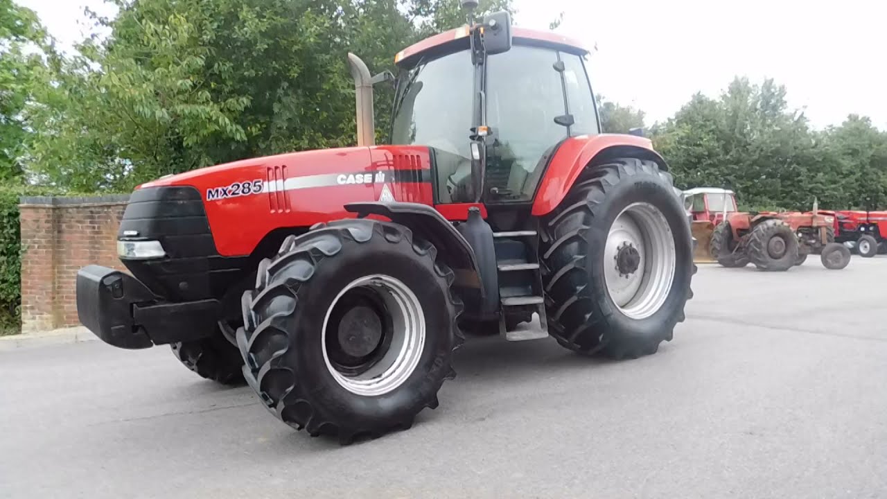 CASE MX285 YEAR 2003 WALKROUND VIDEO