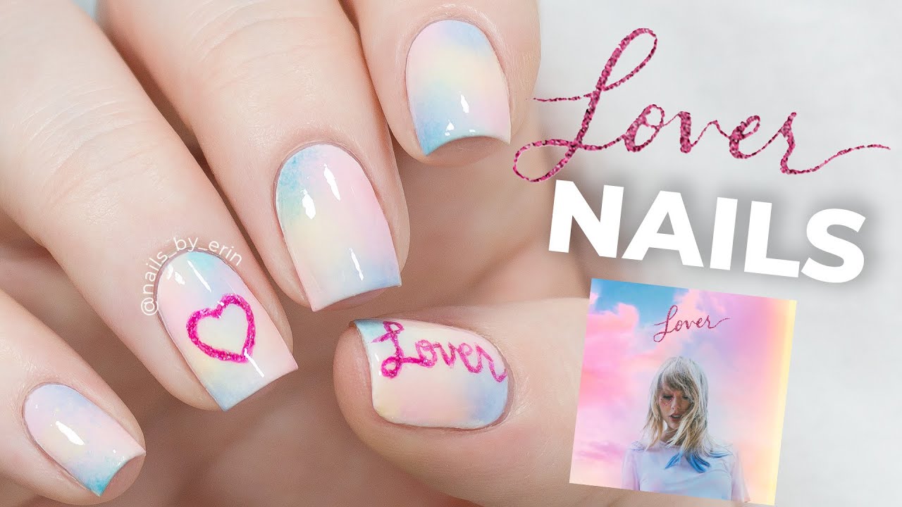 Lover Taylor Swift Nails | NailsByErin