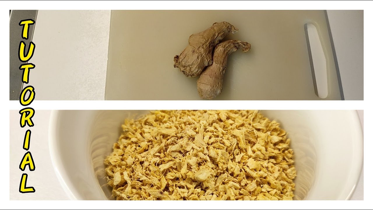 #17 ZENZERO ESSICCATO | DRIED GINGER without a dryer