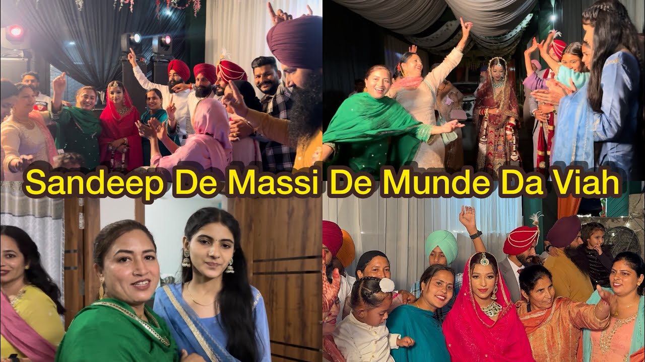 Sandeep de ik hor veer da viah rat di party