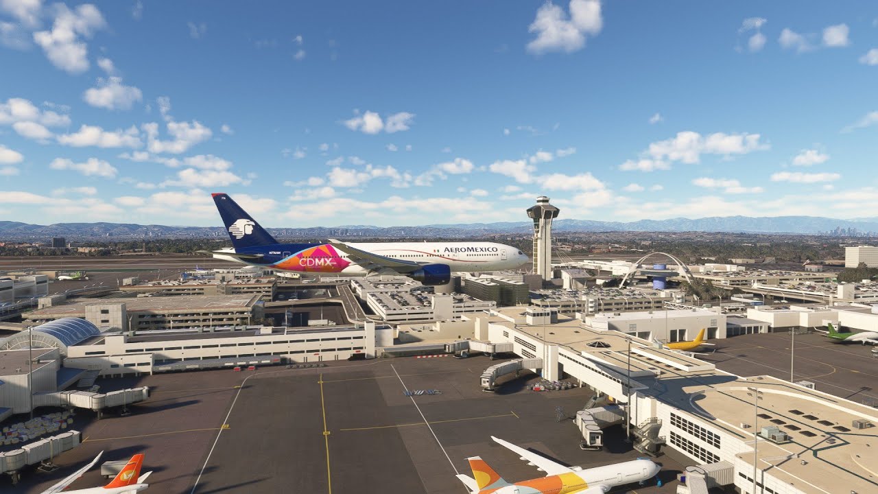 Despegue urgente de avión mexicano desde el aeropuerto de Los Ángeles