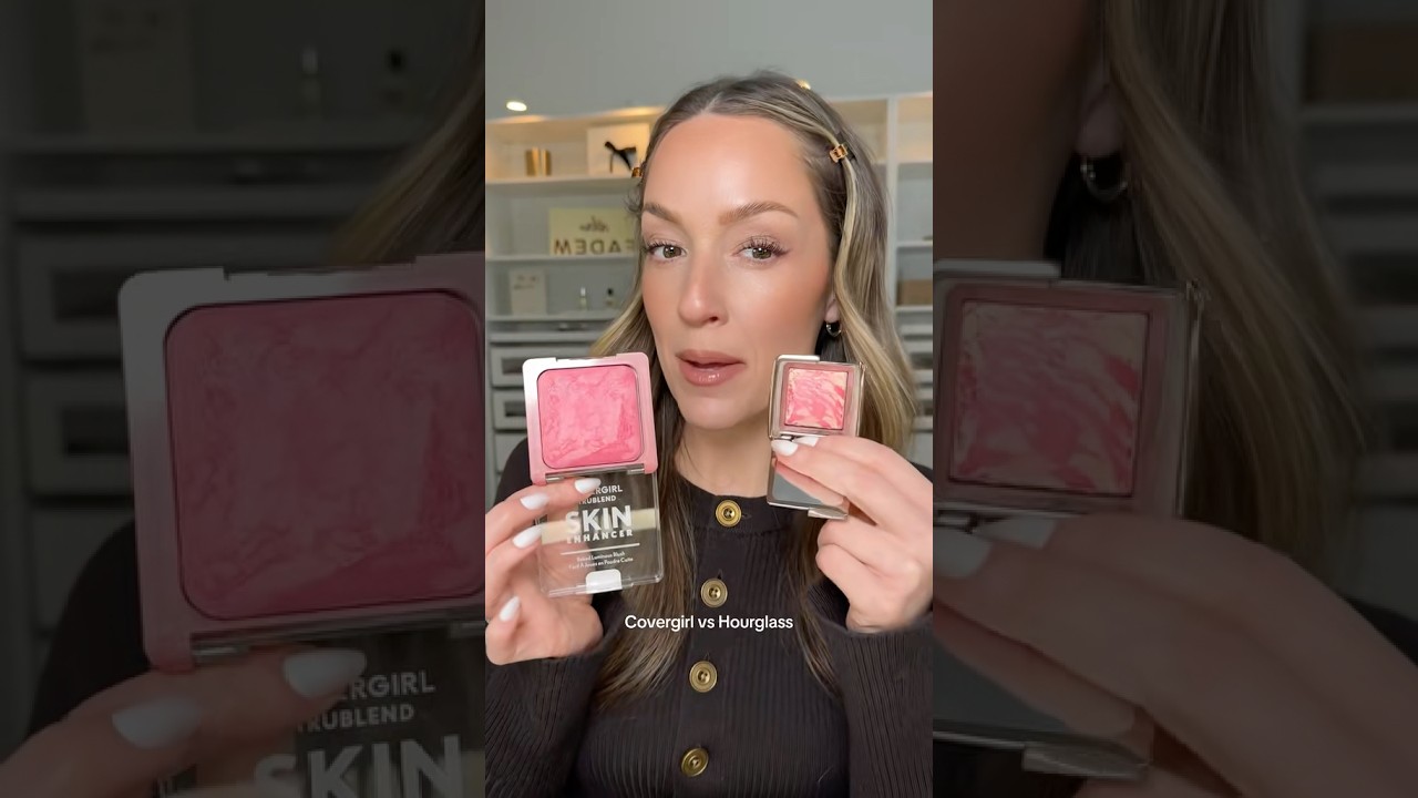 Covergirl vs hourglass baked blushes🌸 
