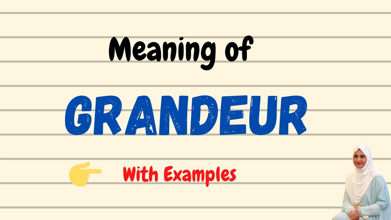 Daily vocabulary | Grandeur Meaning | Vocabgram